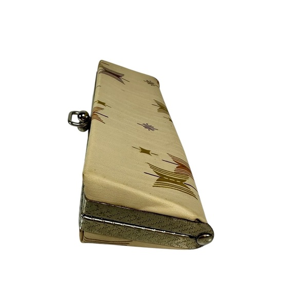 Vtg 1960’s Cat Eye Glass Case Only Retro Mid Century Gold Kiss Latch. - Picture 8 of 11